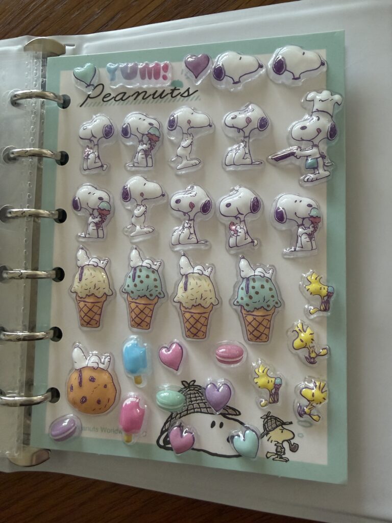 シール帳,シール,シール収納,シールバインダー,シールリフィル,シール収納術,シール保管,シールコレクション,ステッカー,シール手帳