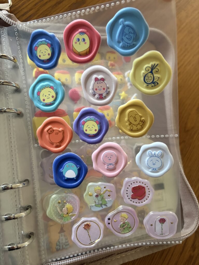 シール帳,シール,シール収納,シールバインダー,シールリフィル,シール収納術,シール保管,シールコレクション,ステッカー,シール手帳
